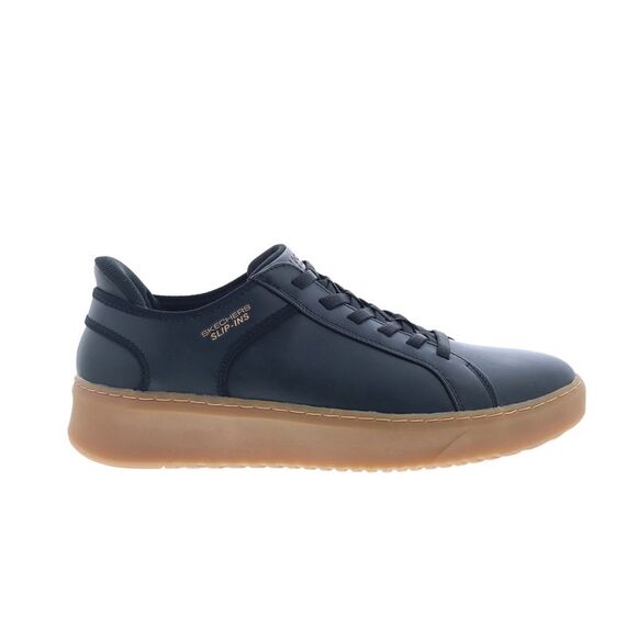 Skechers Other - Skechers Mens Court Break Double Vented Black Shoes (NWT)